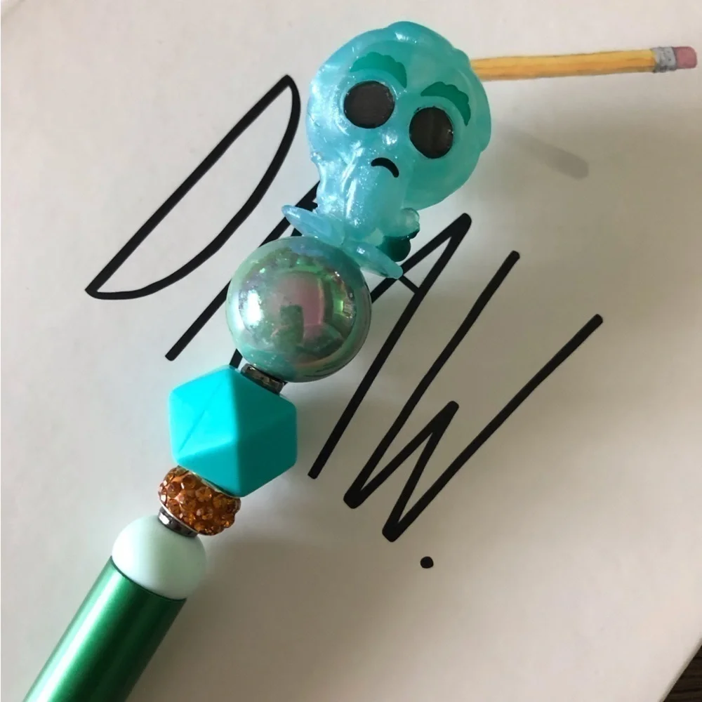 Disney Doorables: Haunted Mansion: Gus handmade beaded pen